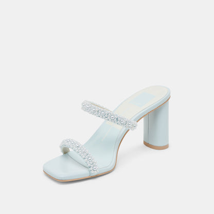 NOLAH PEARL HEELS ICE BLUE STELLA | Dolce Vita
