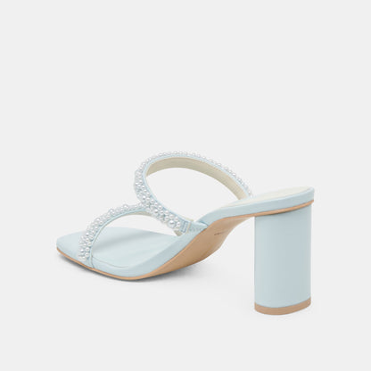 NOLAH PEARL HEELS ICE BLUE STELLA | Dolce Vita