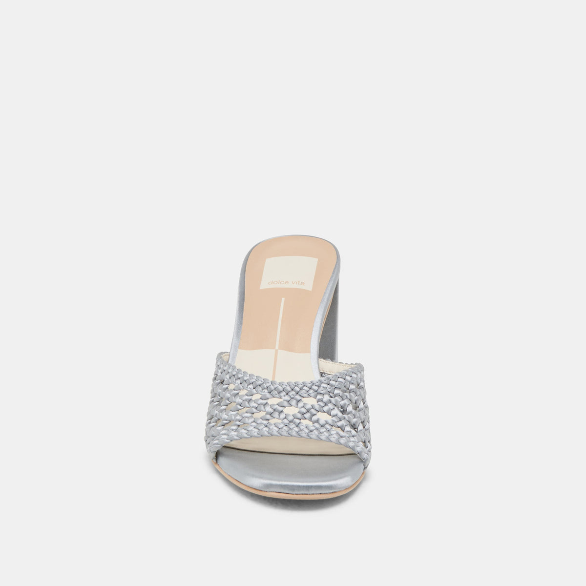MARGOE HEELS LIGHT BLUE WOVEN SATIN | Dolce Vita
