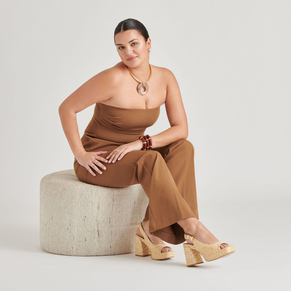 FLORES HEELS NATURAL RAFFIA | Dolce Vita