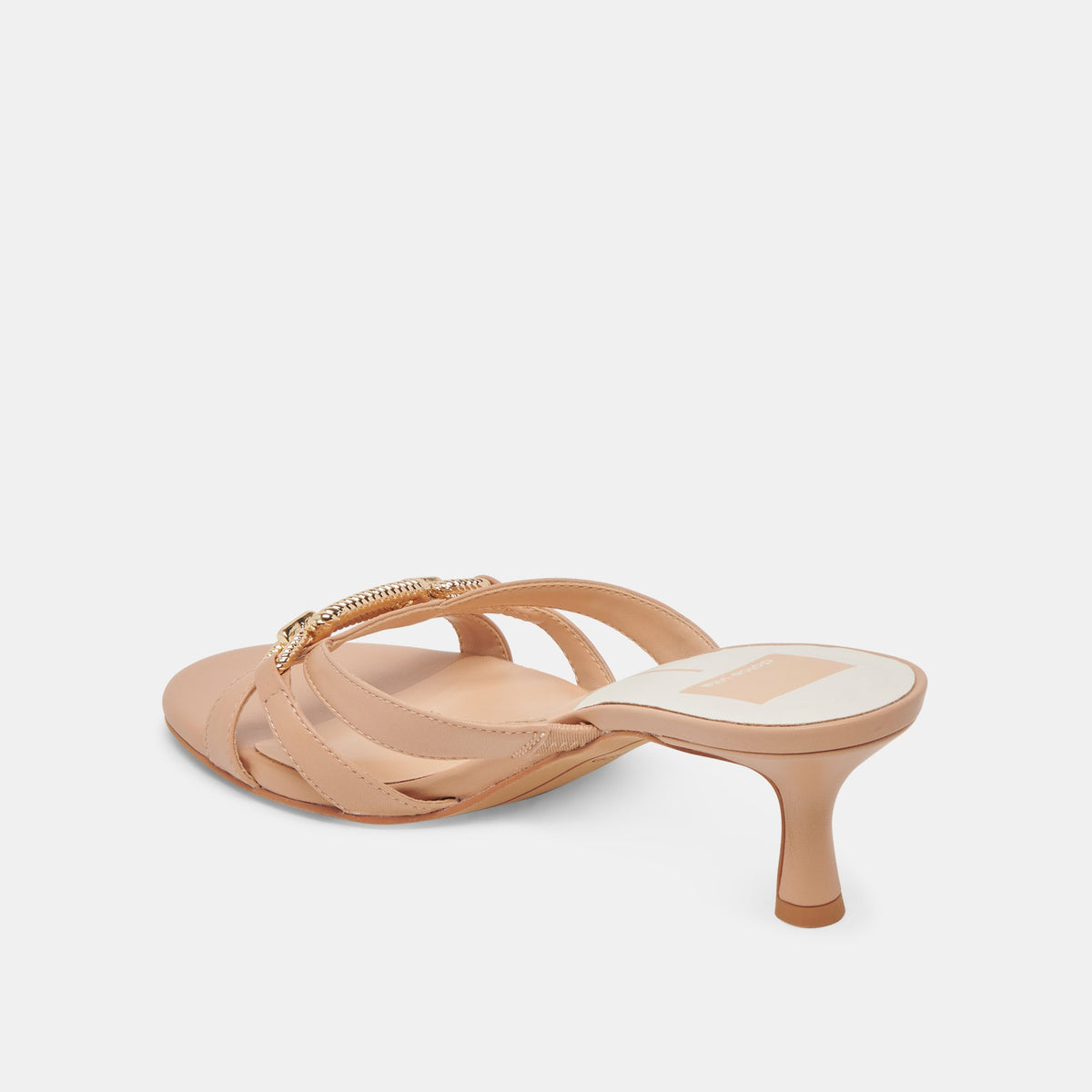 LERAH HEELS CAFE EMBOSSED LEATHER | Dolce Vita