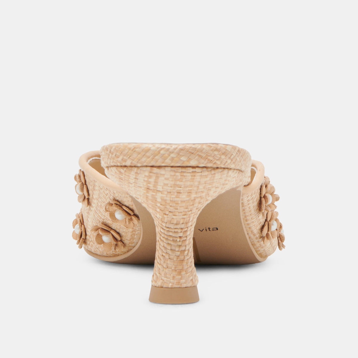 CAMILO HEELS LT NATURAL RAFFIA | Dolce Vita