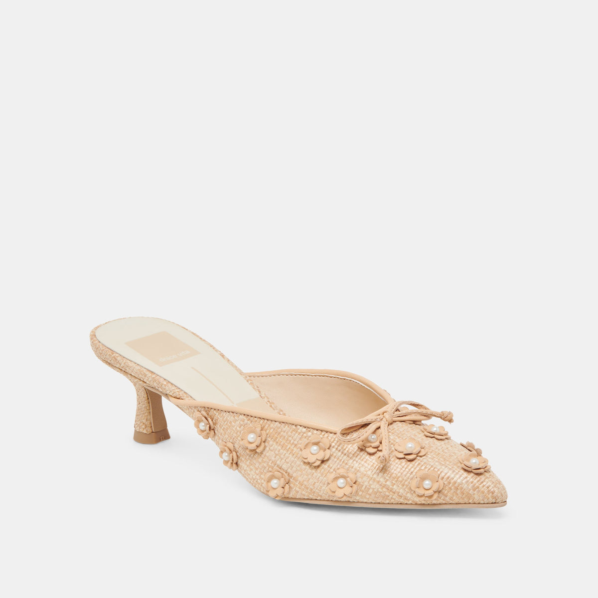 CAMILO HEELS LT NATURAL RAFFIA | Dolce Vita