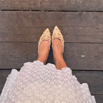 CAMILO HEELS LT NATURAL RAFFIA | Dolce Vita