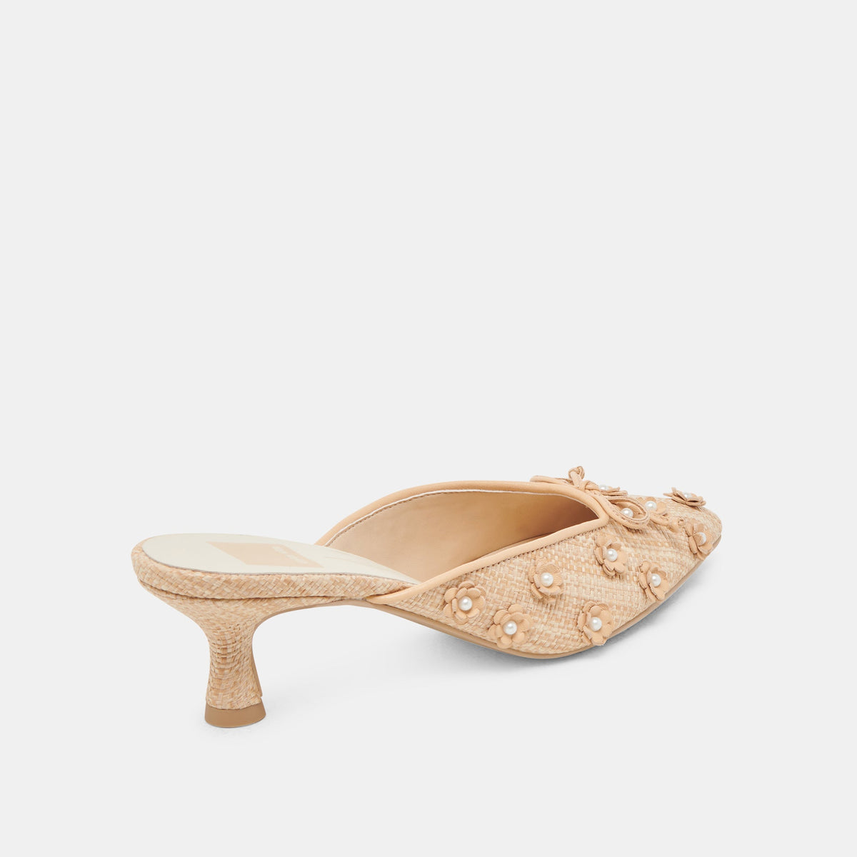 CAMILO HEELS LT NATURAL RAFFIA | Dolce Vita