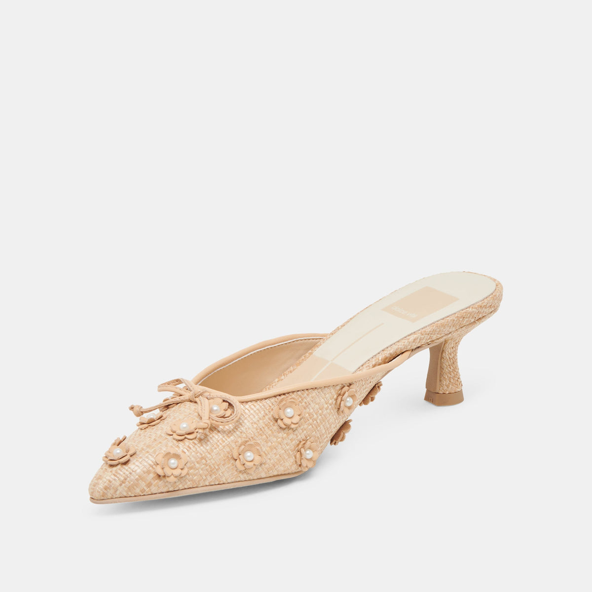 CAMILO HEELS LT NATURAL RAFFIA | Dolce Vita