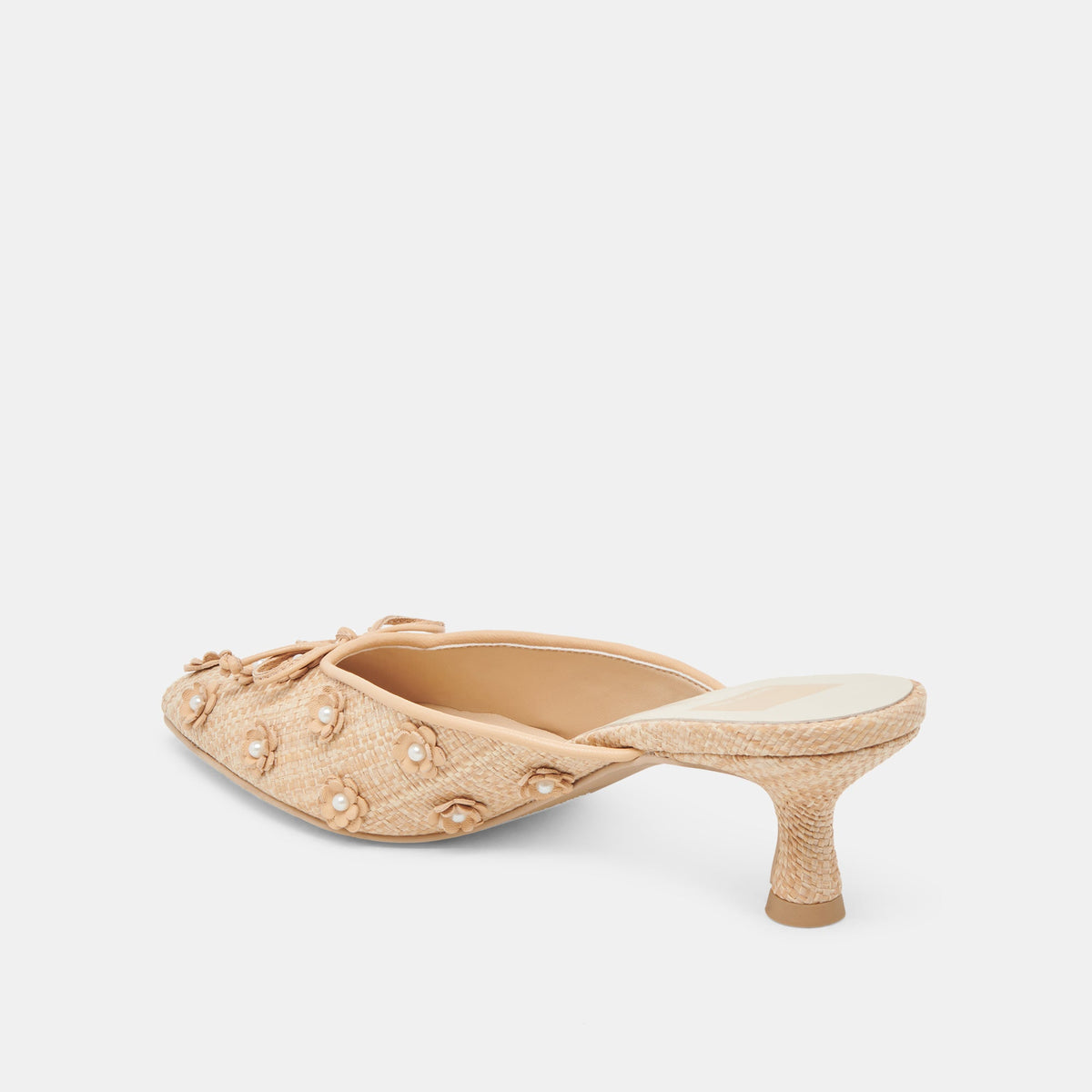 CAMILO HEELS LT NATURAL RAFFIA | Dolce Vita