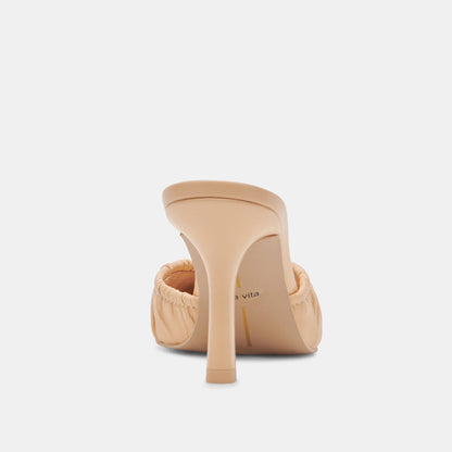 KAIRI HEELS FRENCH VANILLA LEATHER | Dolce Vita