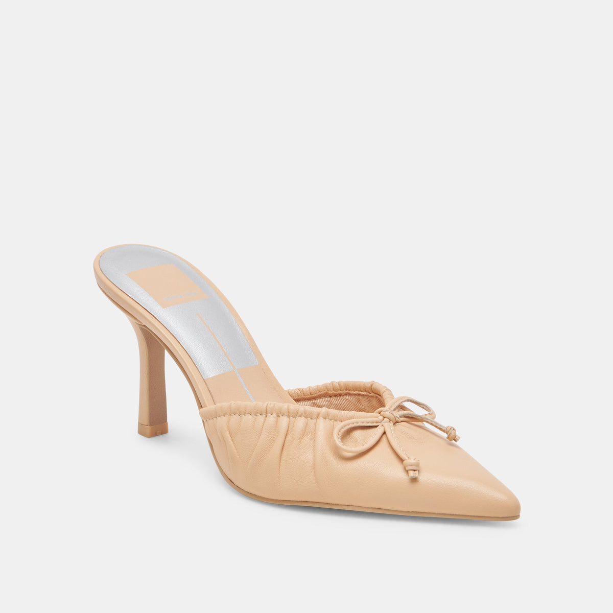KAIRI HEELS FRENCH VANILLA LEATHER | Dolce Vita