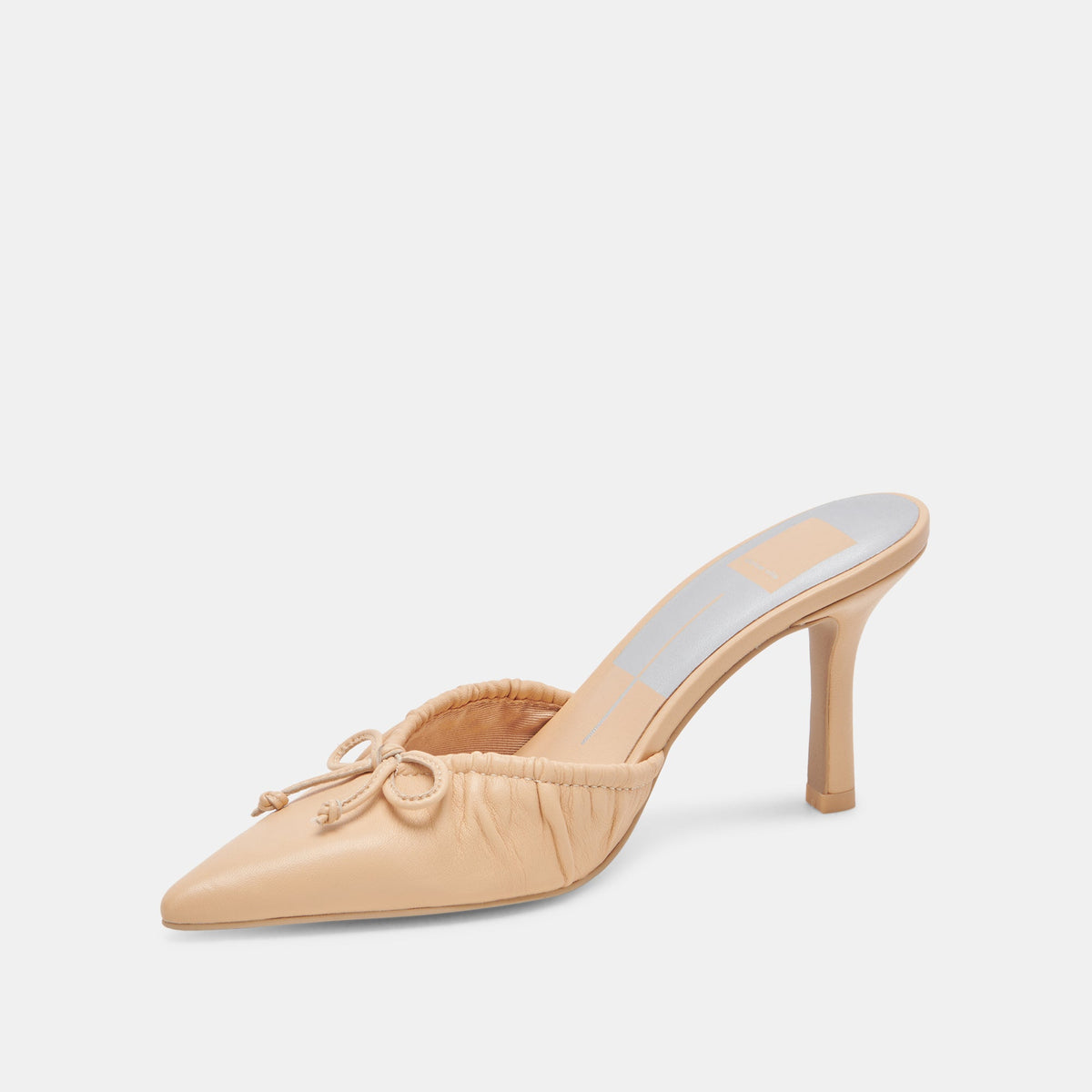 KAIRI HEELS FRENCH VANILLA LEATHER | Dolce Vita