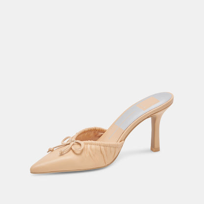 KAIRI HEELS FRENCH VANILLA LEATHER | Dolce Vita