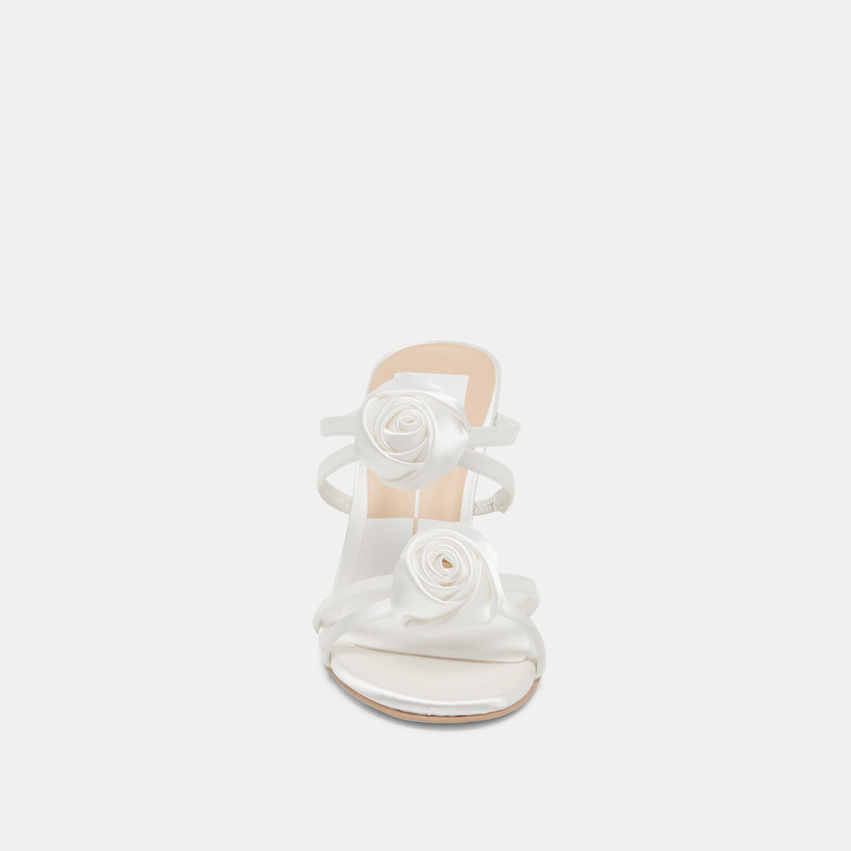 LINZY HEELS TRUE WHITE SATIN | Dolce Vita