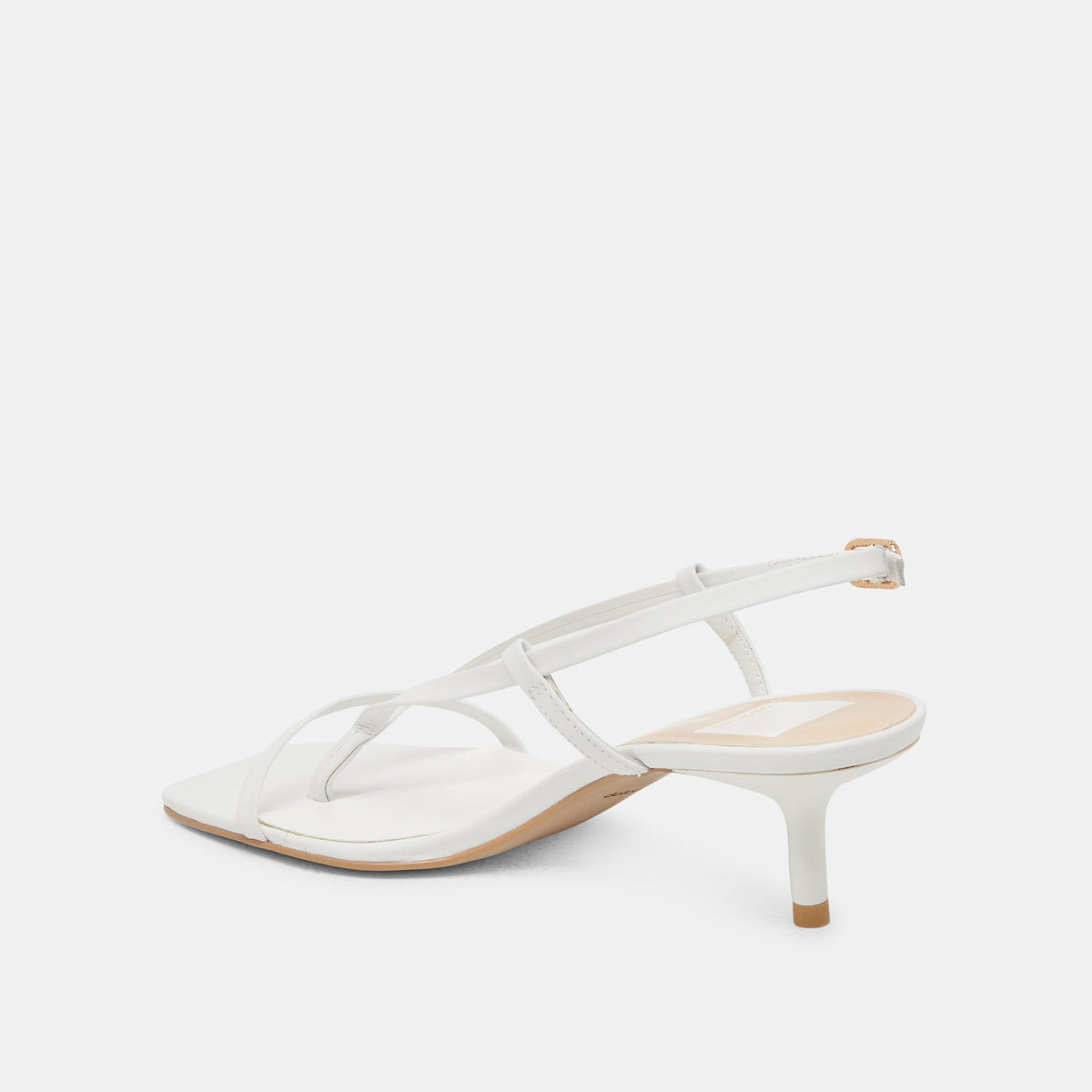 LAURY HEELS TRUE WHITE LEATHER | Dolce Vita