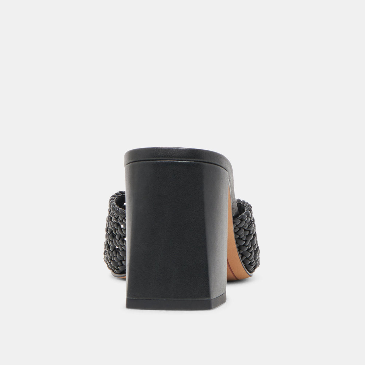 MARGOE HEELS BLACK WOVEN STELLA | Dolce Vita