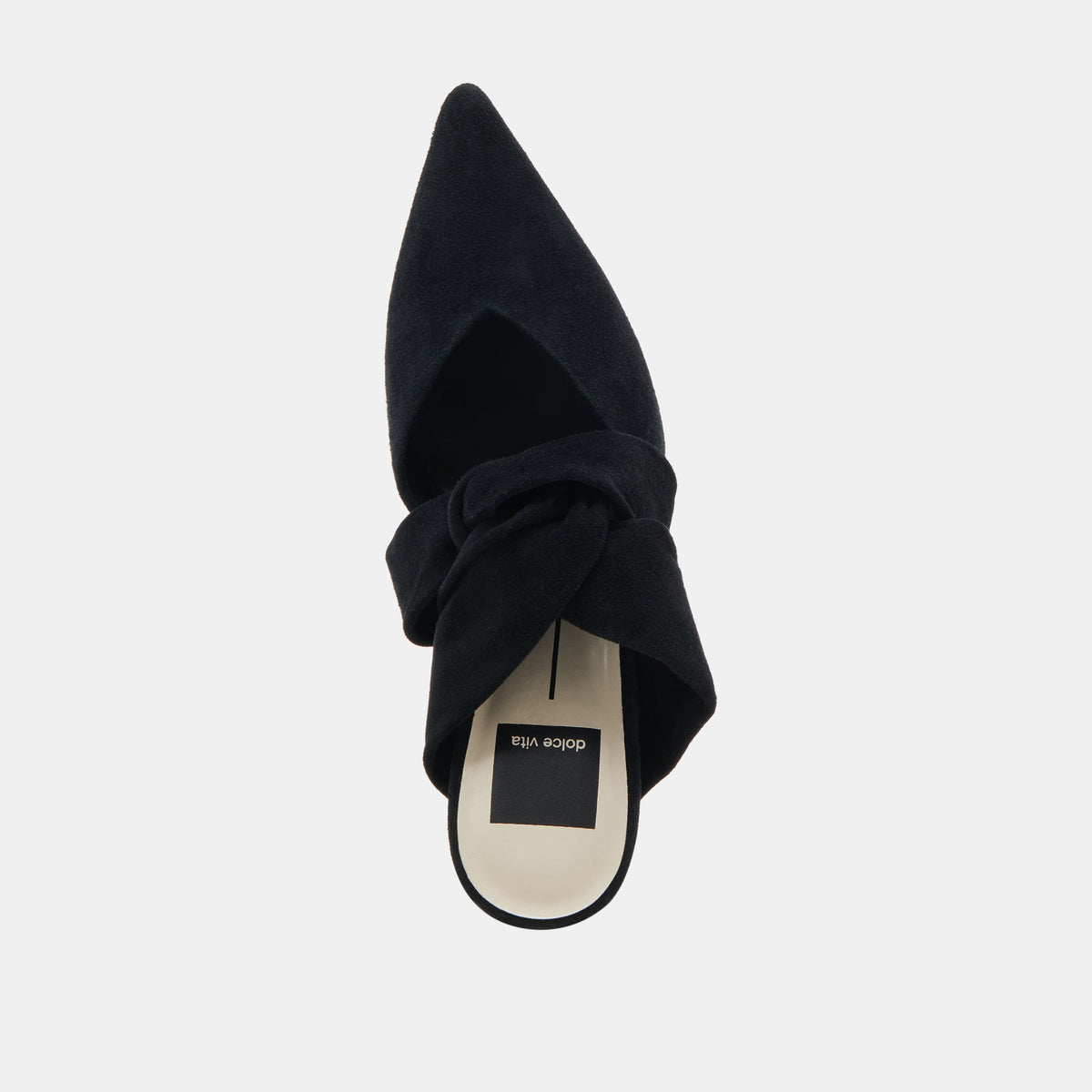 KELSY HEELS ONYX SUEDE | Dolce Vita