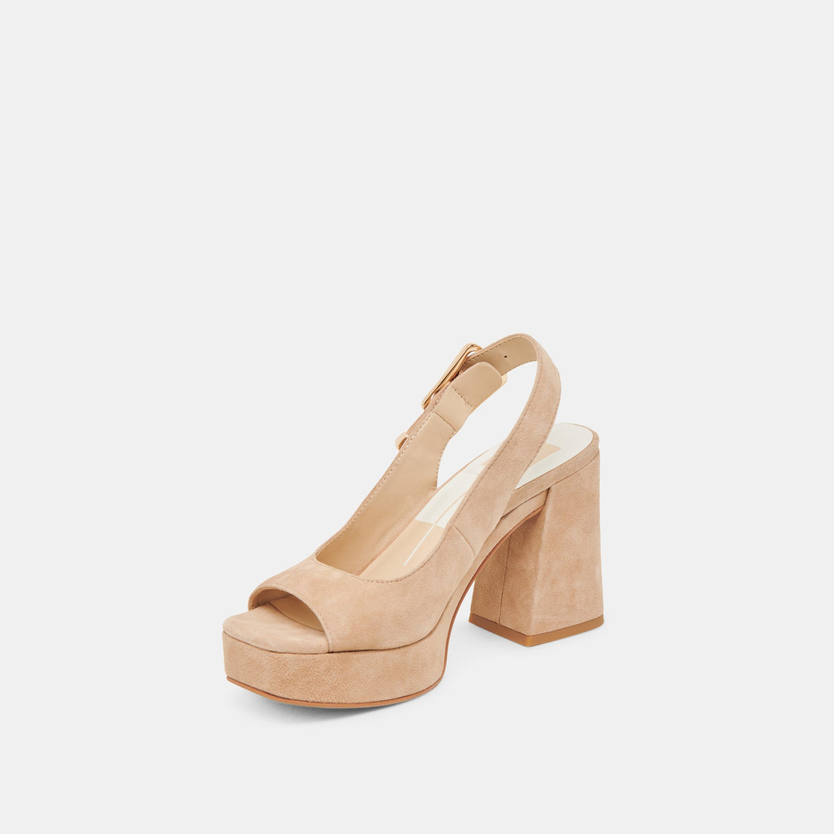 FLORES HEELS BAMBOO SUEDE | Dolce Vita