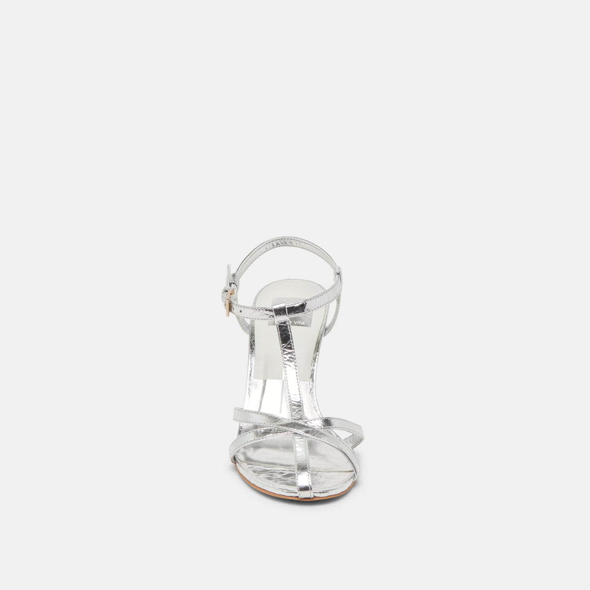 LIANE HEELS SILVER DISTRESSED LEATHER | Dolce Vita