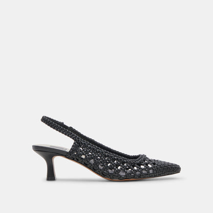 OLYMPA HEELS BLACK STELLA | Dolce Vita