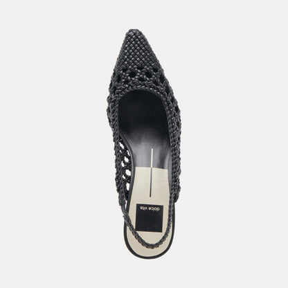 OLYMPA HEELS BLACK STELLA | Dolce Vita