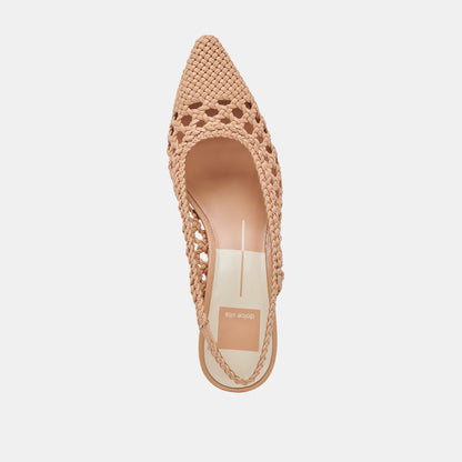 OLYMPA HEELS CAFE WOVEN STELLA | Dolce Vita