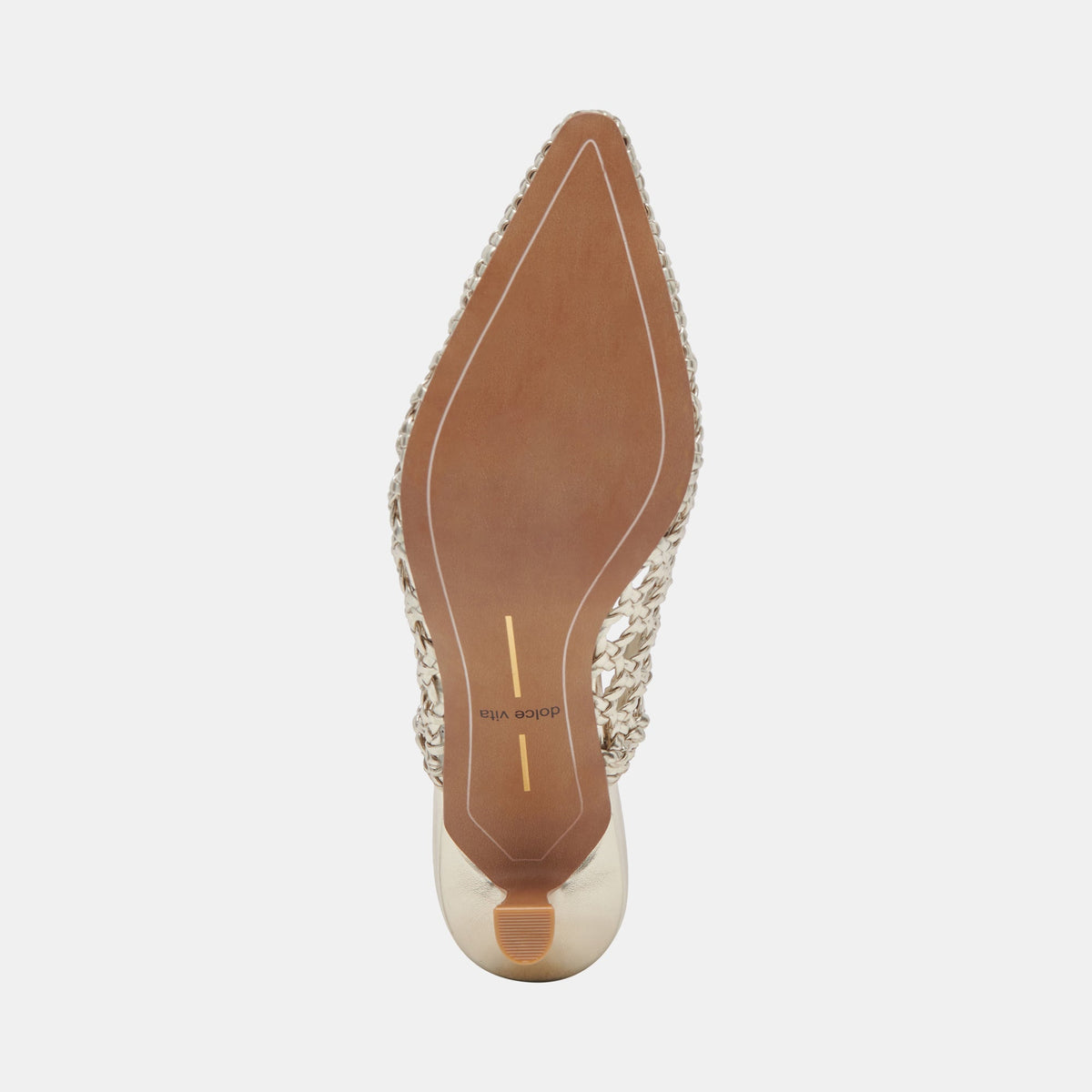 OLYMPA HEELS LIGHT GOLD METALLIC STELLA | Dolce Vita