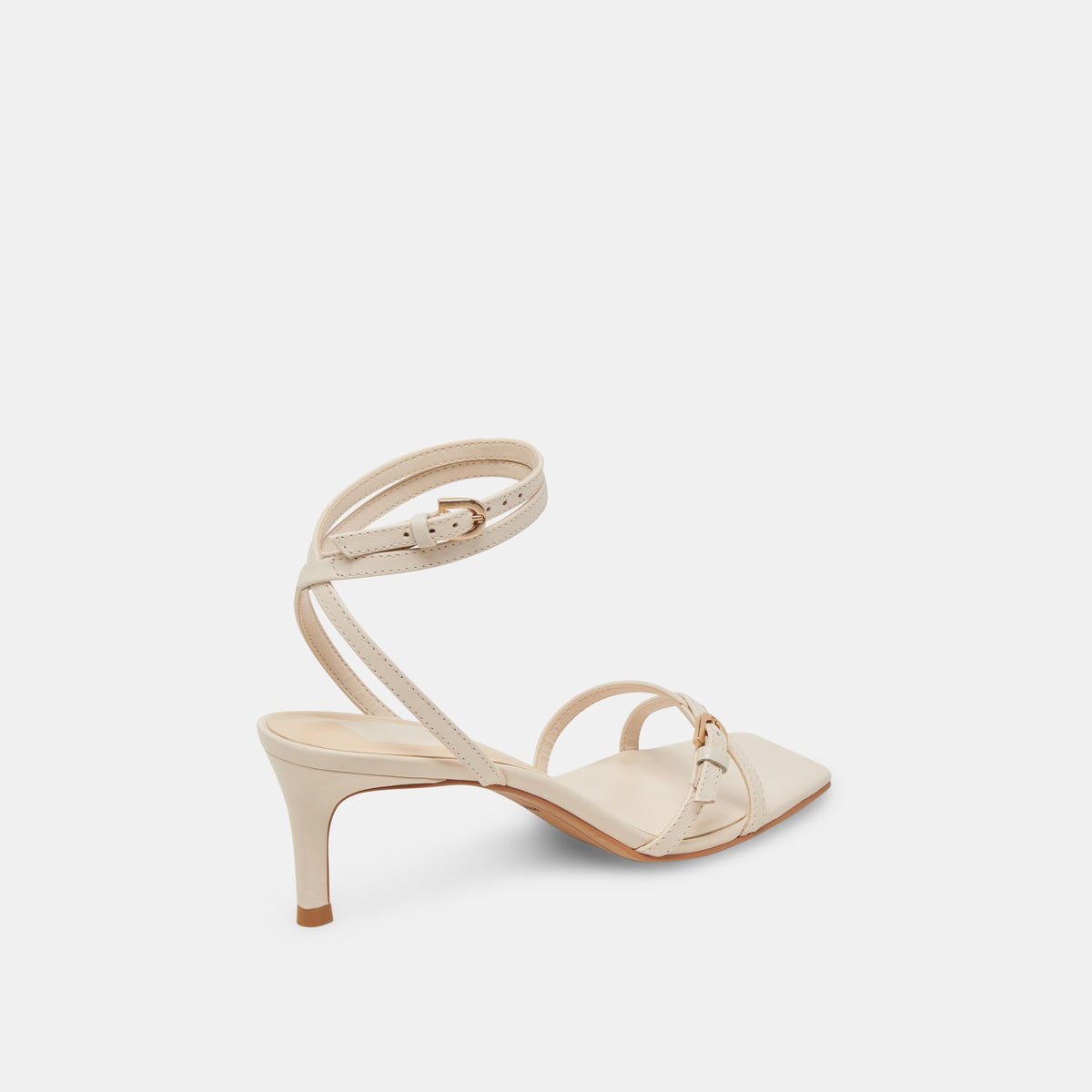 BAMBY HEELS BONE LEATHER | Dolce Vita