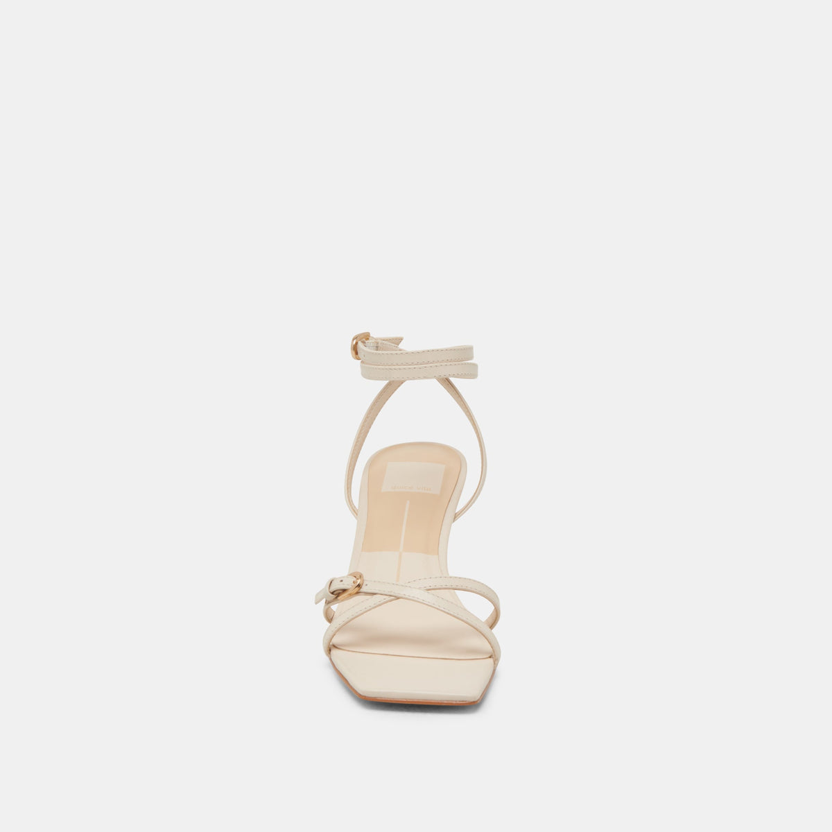 BAMBY HEELS BONE LEATHER | Dolce Vita