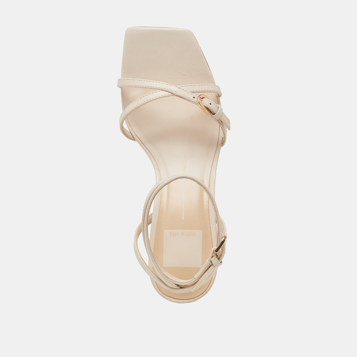 BAMBY HEELS BONE LEATHER | Dolce Vita