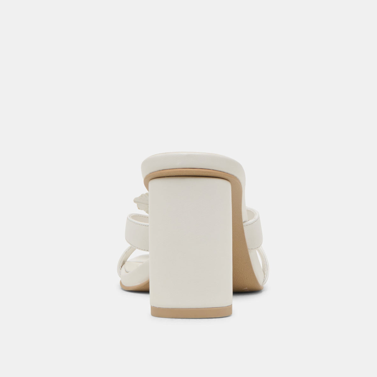 Nikil White Leather Heels | Dolce Vita