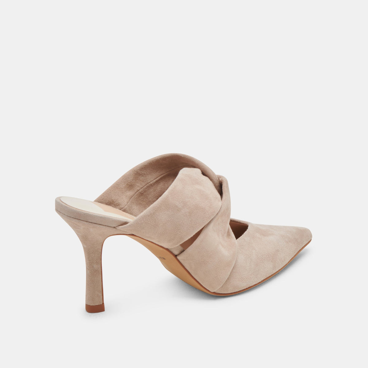KELSY HEELS TAUPE SUEDE | Dolce Vita