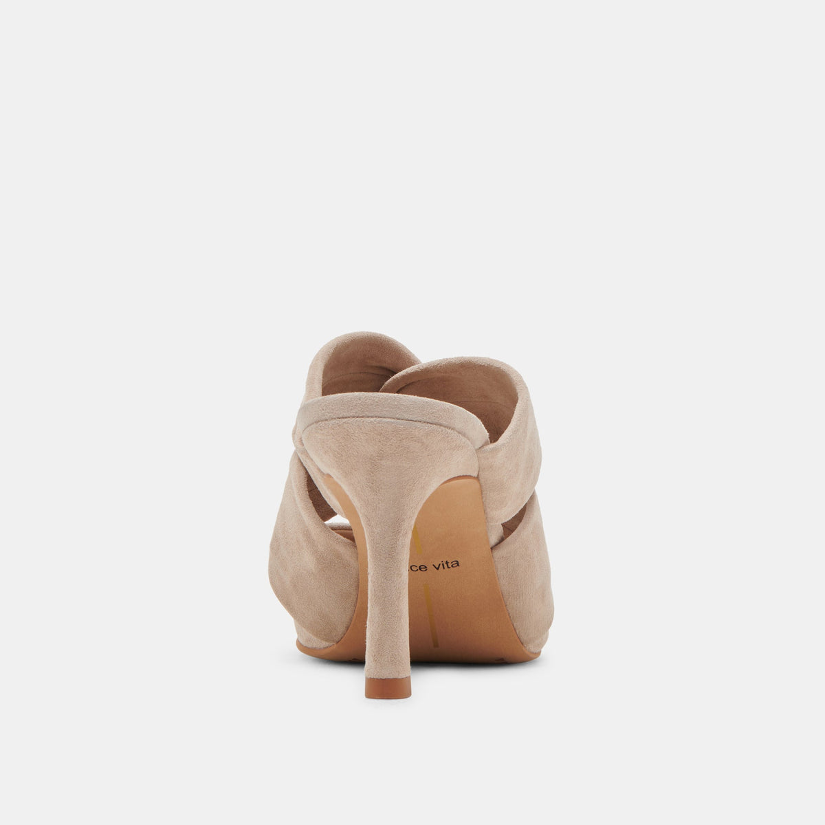 KELSY HEELS TAUPE SUEDE | Dolce Vita