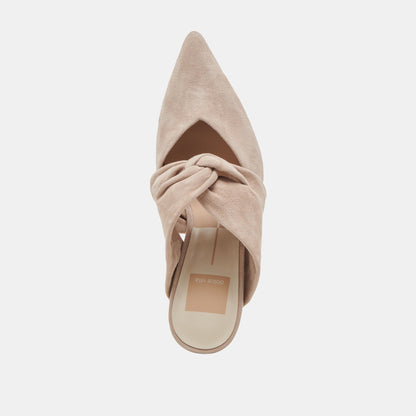 KELSY HEELS TAUPE SUEDE | Dolce Vita