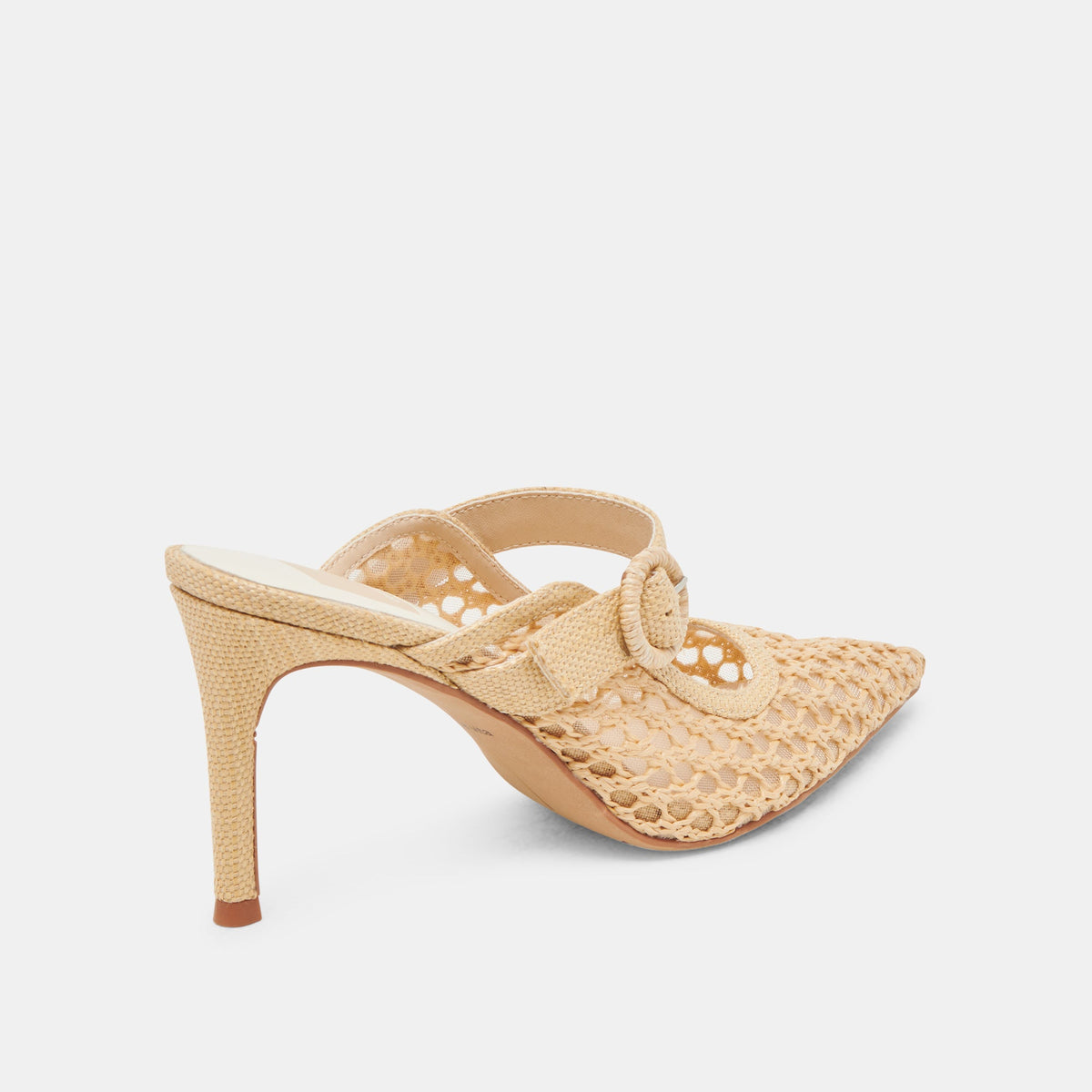 KEEKEE HEELS LT NATURAL WOVEN RAFFIA | Dolce Vita