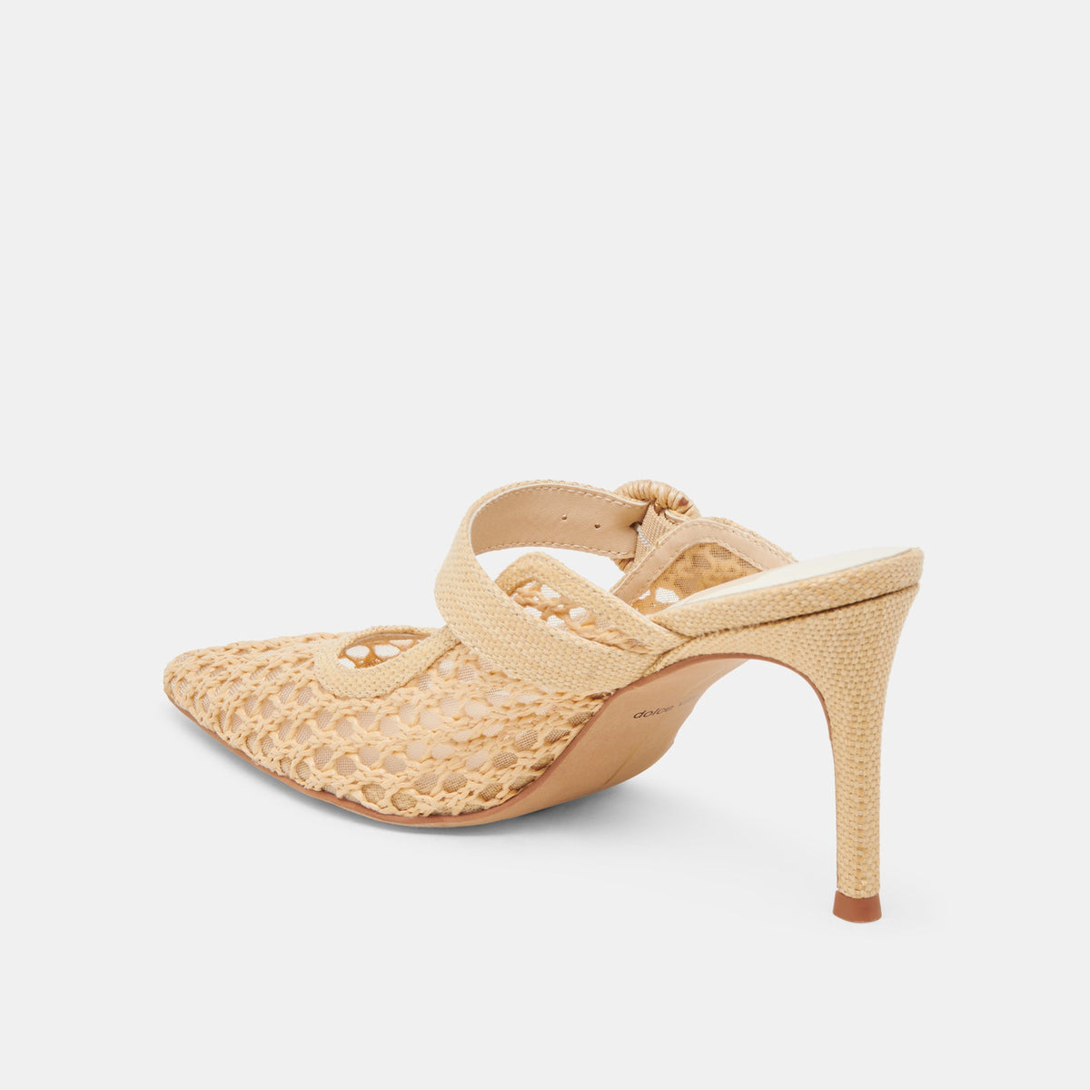 KEEKEE HEELS LT NATURAL WOVEN RAFFIA | Dolce Vita