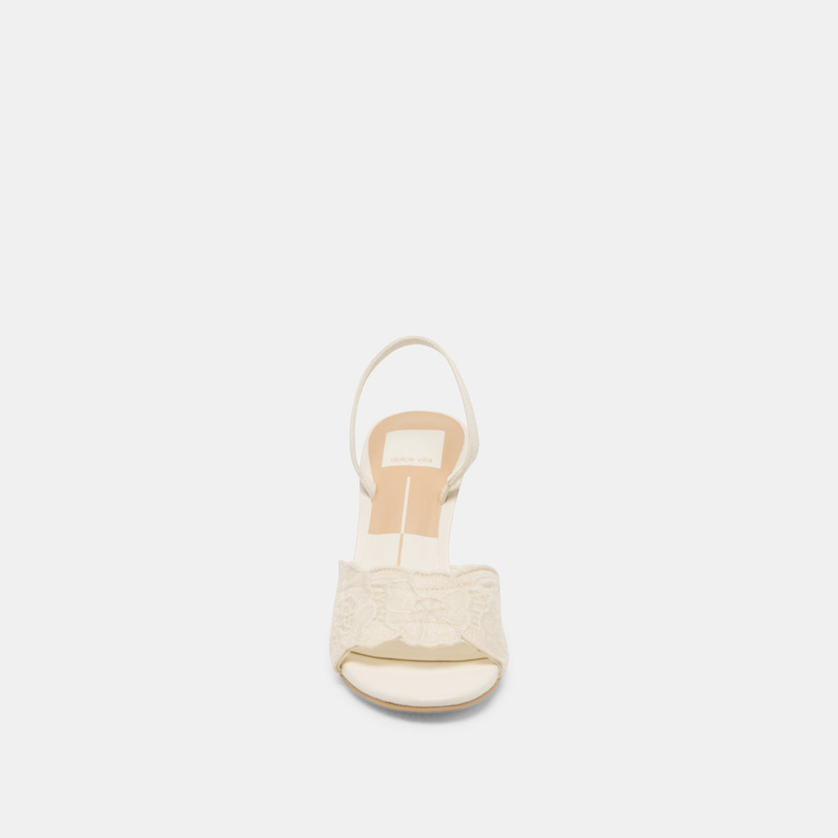 LARRA HEELS WHITE CROCHET | Dolce Vita