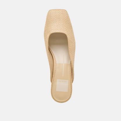 UMARA HEELS LT NATURAL RAFFIA | Dolce Vita