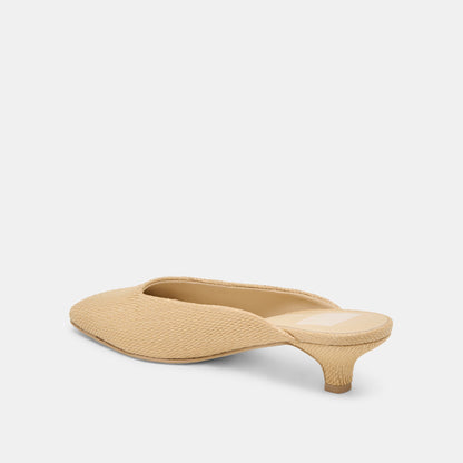 UMARA HEELS LT NATURAL RAFFIA | Dolce Vita