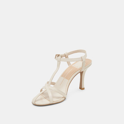 LIANE HEELS BONE CRINKLE PATENT | Dolce Vita