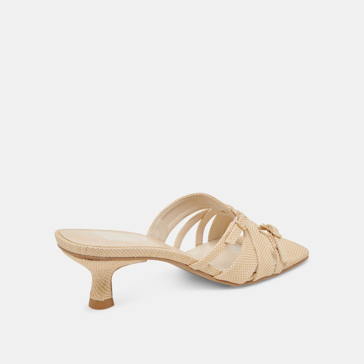 BRYANT HEELS NATURAL WOVEN RAFFIA | Dolce Vita