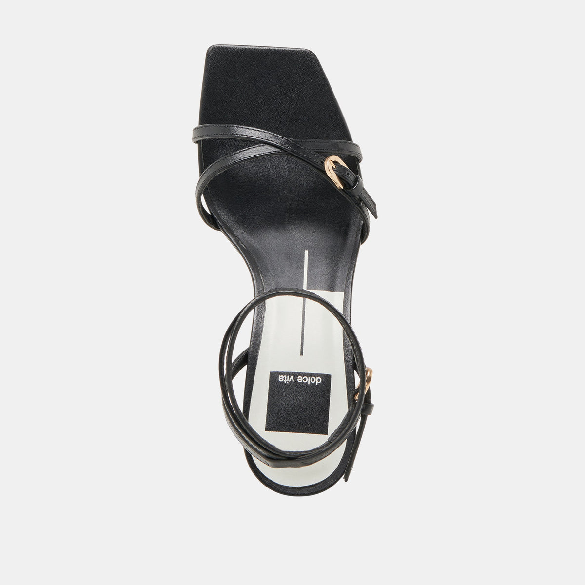 BAMBY HEELS BLACK LEATHER | Dolce Vita