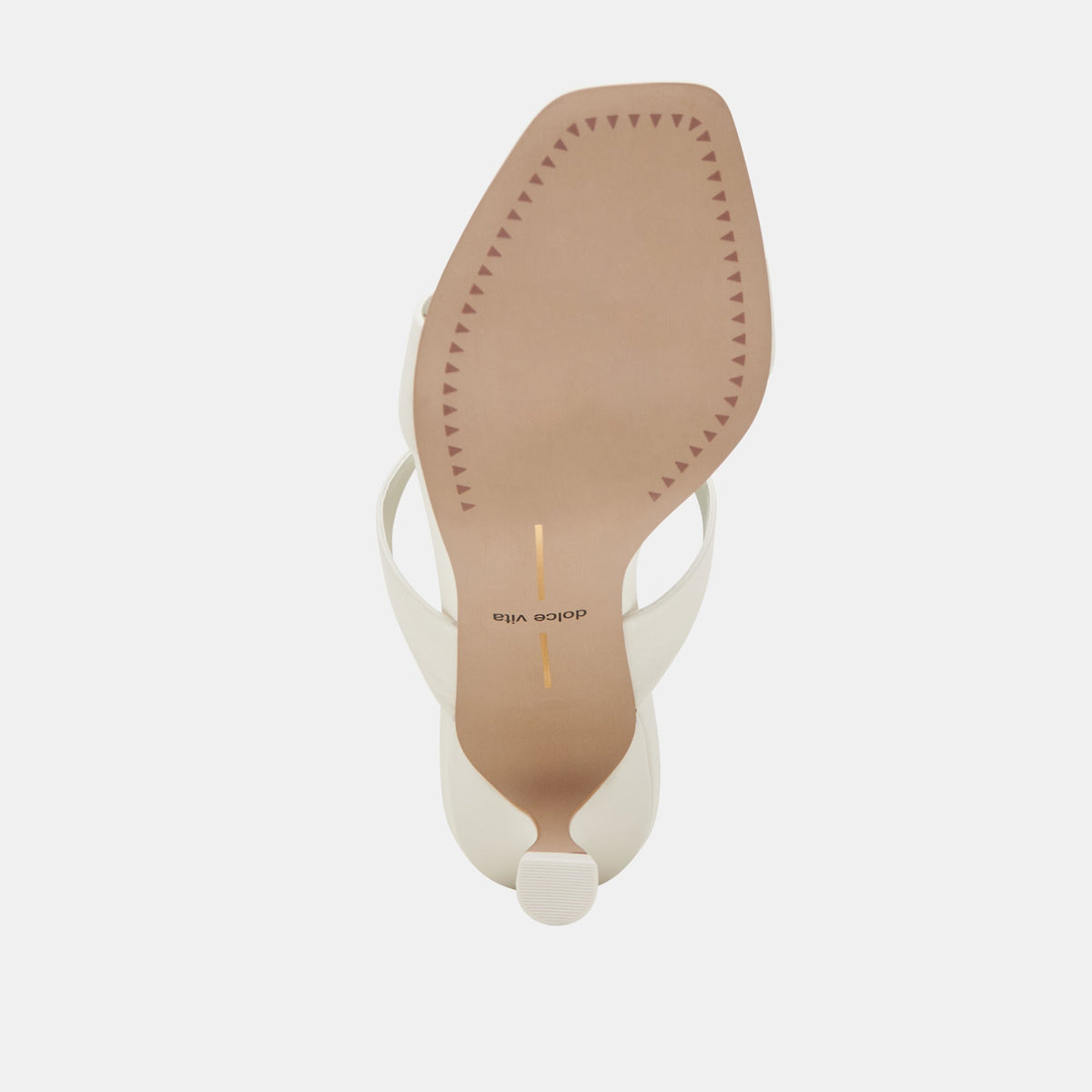 Genora White Leather Heels | Dolce Vita