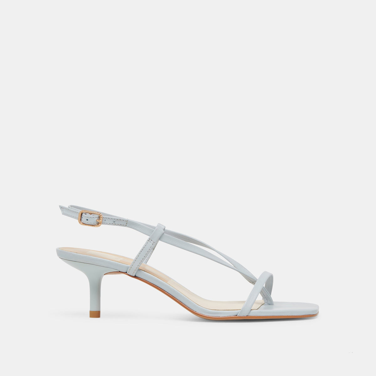 LAURY HEELS ICE BLUE LEATHER | Dolce Vita