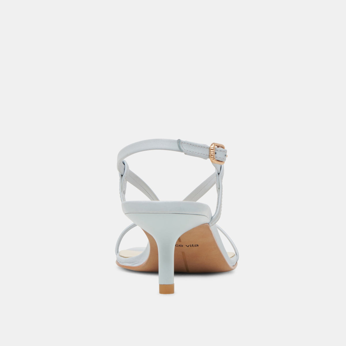 LAURY HEELS ICE BLUE LEATHER | Dolce Vita