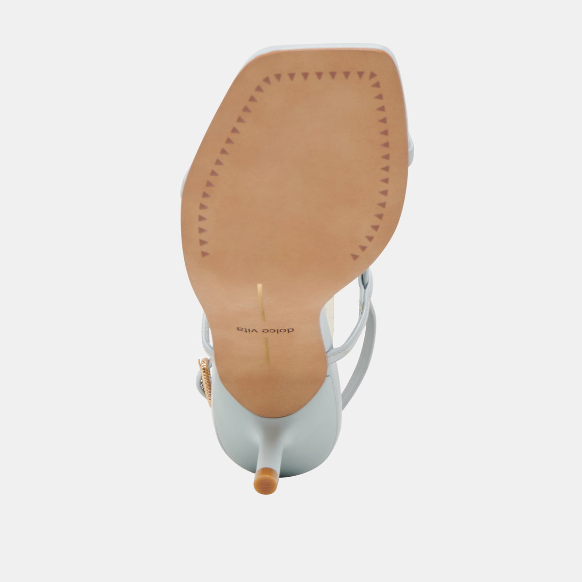 LAURY HEELS ICE BLUE LEATHER | Dolce Vita