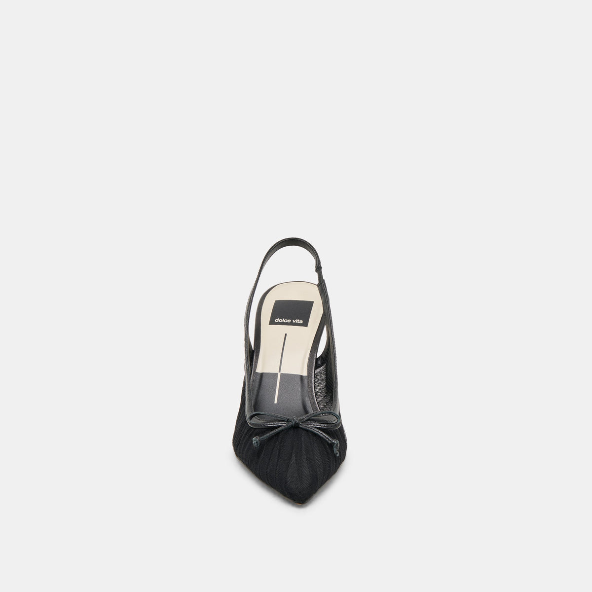 Yela Black Tulle Heels | Dolce Vita