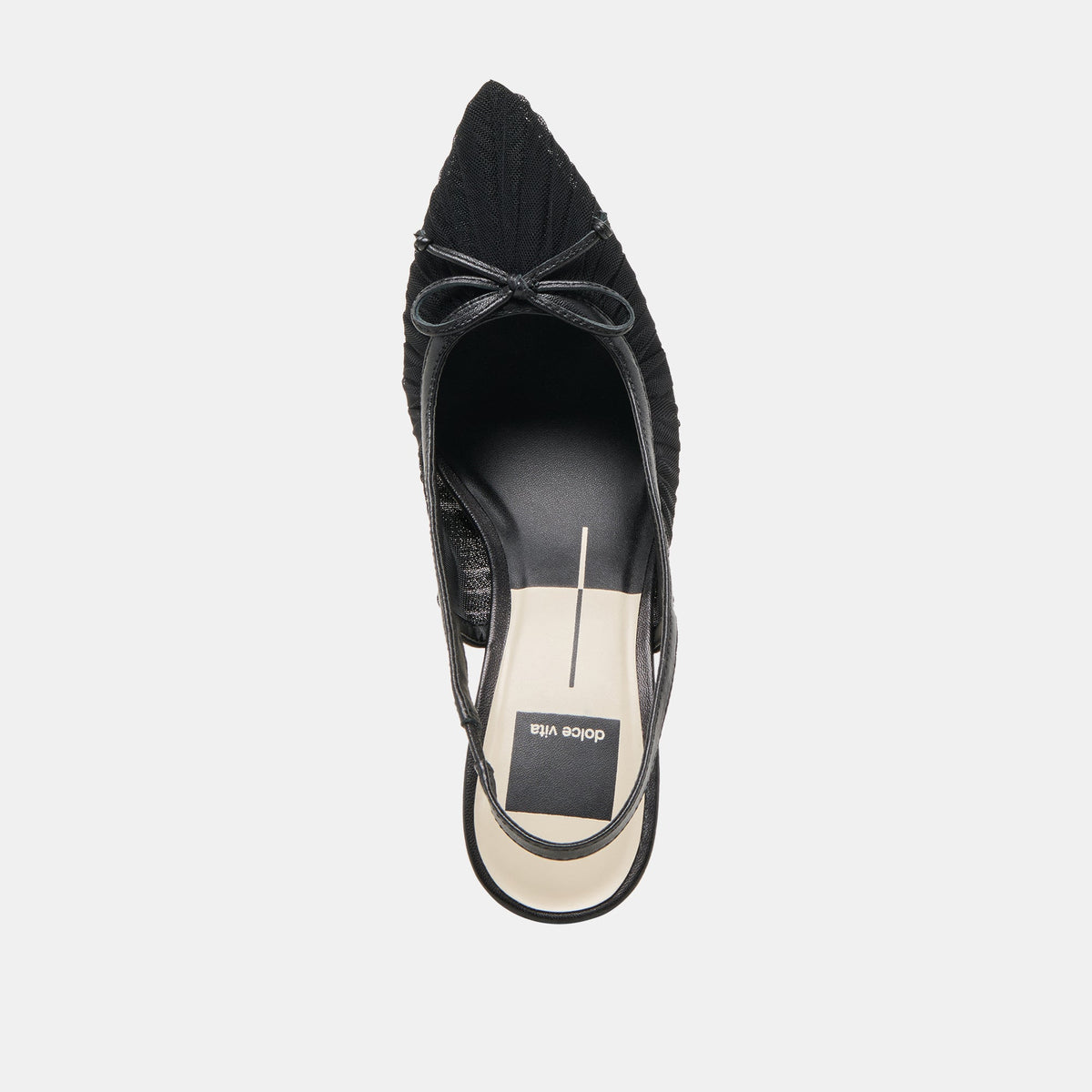 Yela Black Tulle Heels | Dolce Vita