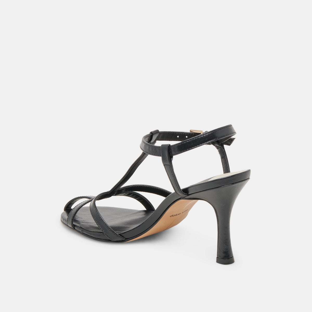 LIANE HEELS MIDNIGHT CRINKLE PATENT | Dolce Vita