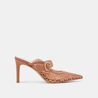 KEEKEE HEELS SADDLE WOVEN RAFFIA | Dolce Vita