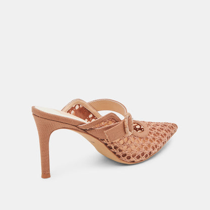 KEEKEE HEELS SADDLE WOVEN RAFFIA | Dolce Vita
