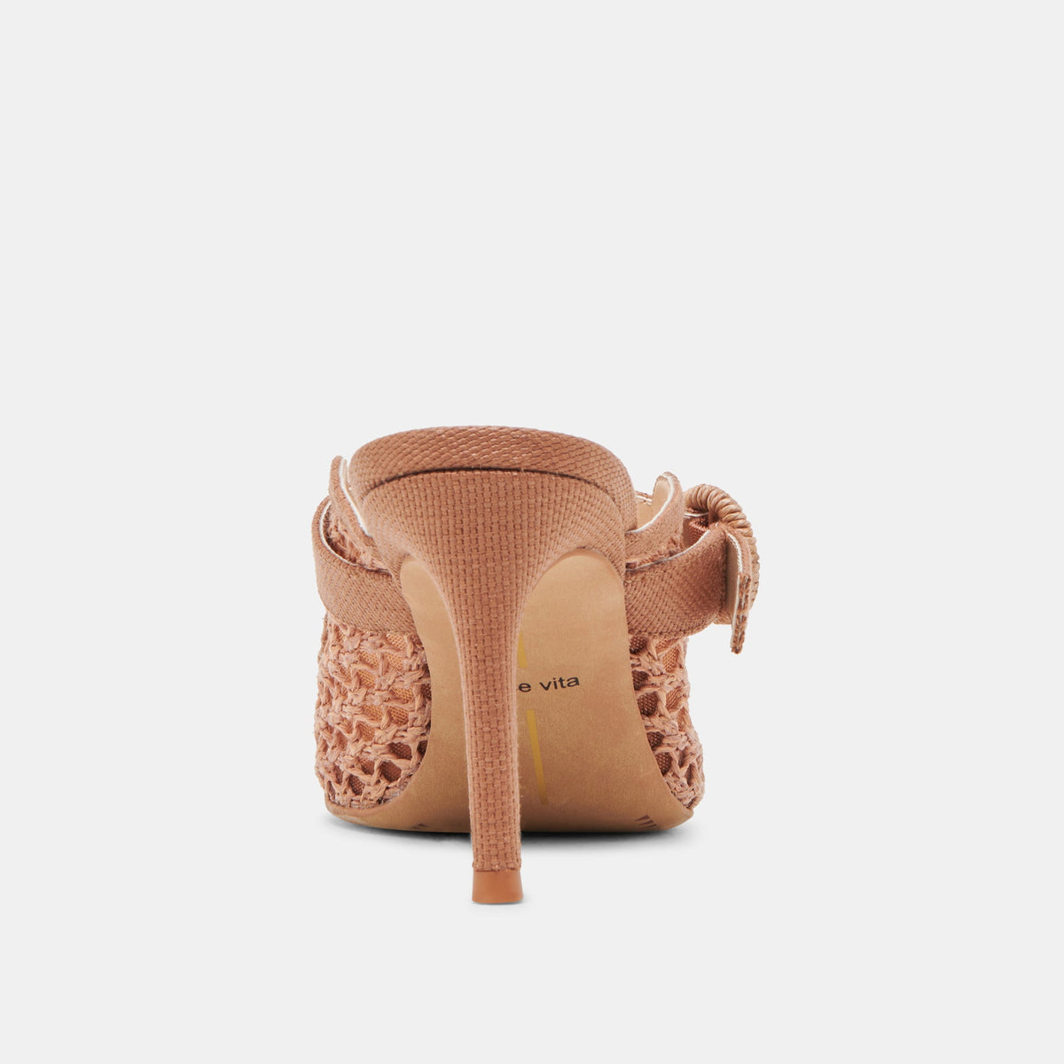 KEEKEE HEELS SADDLE WOVEN RAFFIA | Dolce Vita